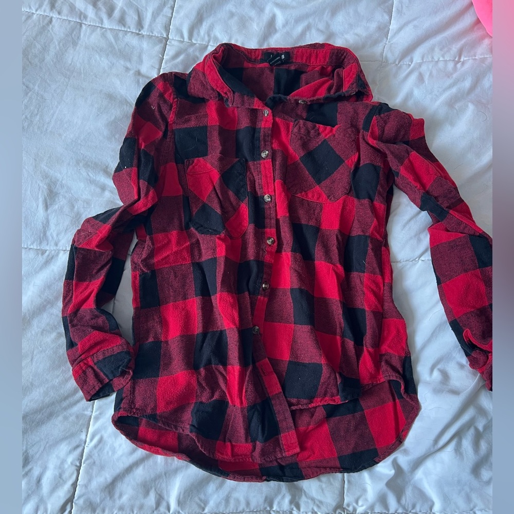 Plaid Button Up Shirt